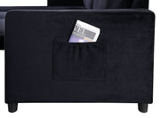 Ivy - Reversible Sleeper Sectional Sofa With Storage Chaise And Side Pocket - R&R Furniture Gallery (Fountain Valley, CA)