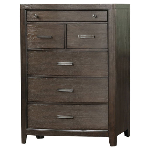 6 Drawer Dresser - Antique Brown - R&R Furniture Gallery (Fountain Valley, CA)