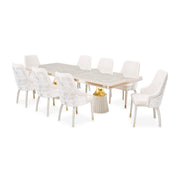 Carmela - Double Pedestal Dining Table - R&R Furniture Gallery (Fountain Valley, CA)