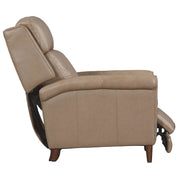 Parker Living Northfield Power Cordless High Leg Recliner chair set with plush fabric and modern design, showcasing its high back and armrests.