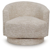 Wardsor - Swivel Chair - Stone - R&R Furniture Gallery (Fountain Valley, CA)