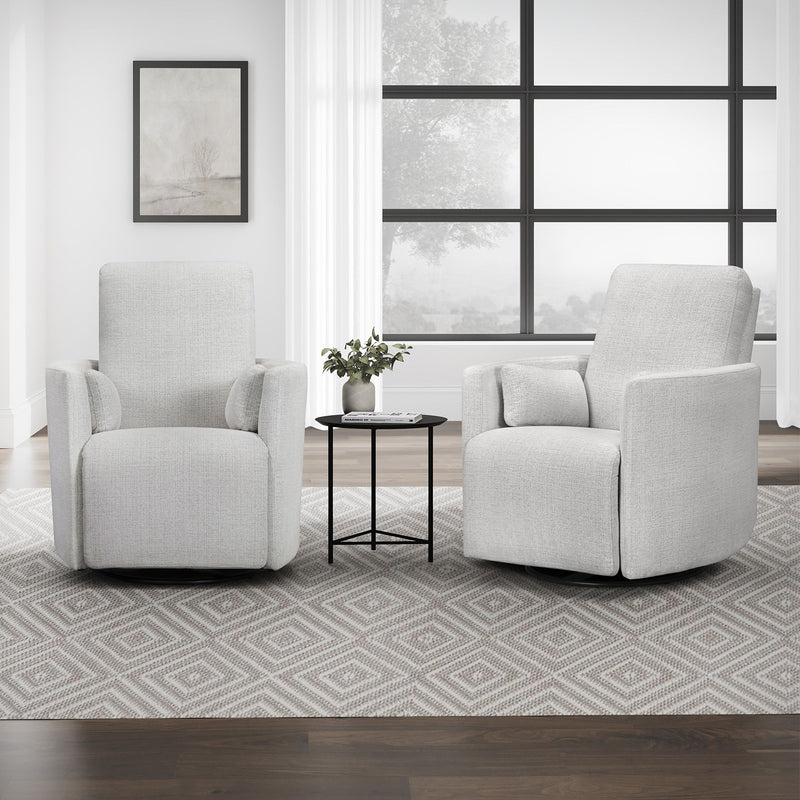 Turner - Manual Swivel Glider Recliner (Set of 2) - R&R Furniture Gallery (Fountain Valley, CA)