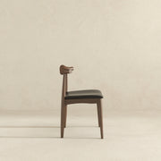Destiny - Dining Chairs (Set of 2) - Black / Dark Brown - R&R Furniture Gallery (Fountain Valley, CA)