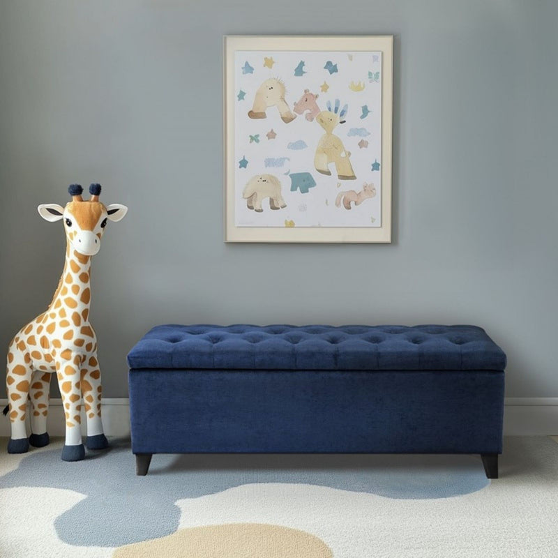 Shandra - Tufted Top Soft Close Storage Bench - R&R Furniture Gallery (Fountain Valley, CA)