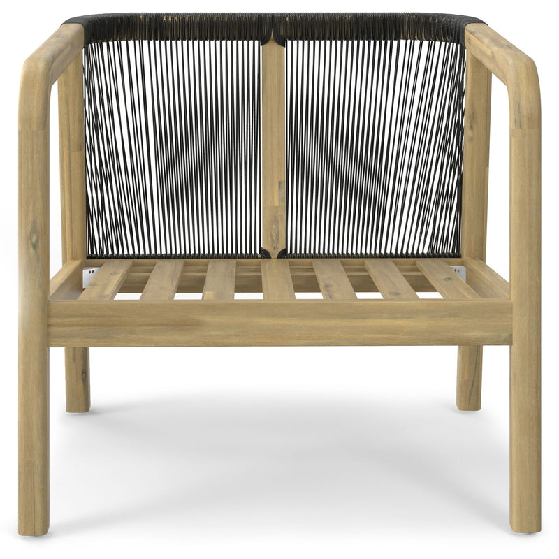Palmetto - Outdoor Conversation Chair (Set of 2) - Stone Gray - R&R Furniture Gallery (Fountain Valley, CA)