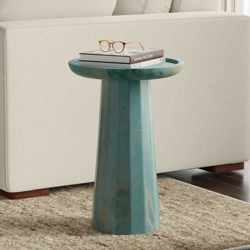 Dayton - Handcrafted Wooden Accent Table - R&R Furniture Gallery (Fountain Valley, CA)