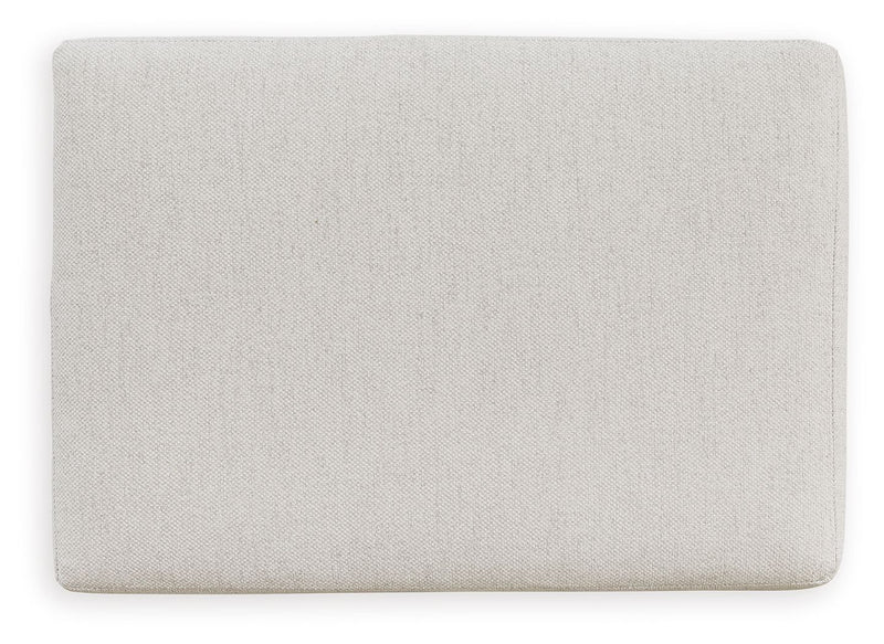 Maitelynn - Ottoman - Chalk - R&R Furniture Gallery (Fountain Valley, CA)