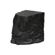 Black 8th Street accent table suitable for indoor and outdoor use, featuring a sleek design and sturdy construction.