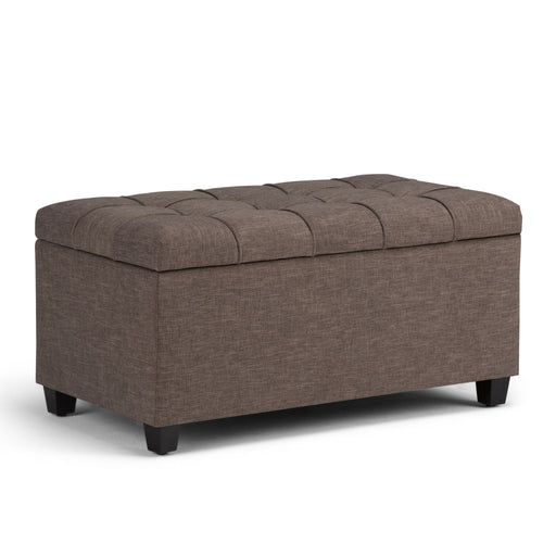 Sienna - Upholstered Storage Ottoman Bench - R&R Furniture Gallery (Fountain Valley, CA)