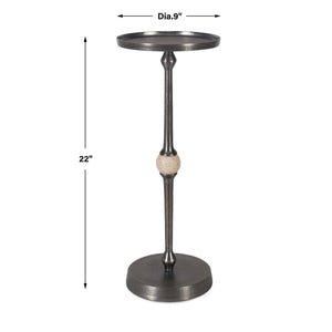Accent Table - Dark Bronze