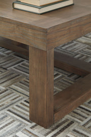 Cariton - Rectangular Cocktail Table - Gray - R&R Furniture Gallery (Fountain Valley, CA)