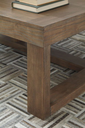 Cariton - Rectangular Cocktail Table - Gray - R&R Furniture Gallery (Fountain Valley, CA)