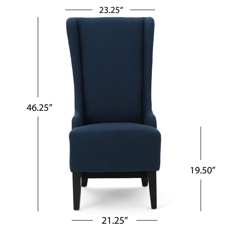 Alight - Upholstered Dining Chair With High Back And Birch Wood Legs (Set of 2) - R&R Furniture Gallery (Fountain Valley, CA)