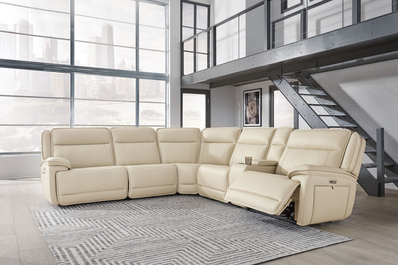 Double Deal - Reclining Sectional - R&R Furniture Gallery (Fountain Valley, CA)