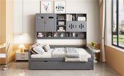 Daybed With All-In-One Cabinet And Shelf - R&R Furniture Gallery (Fountain Valley, CA)
