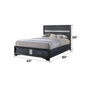 Naima - Bed w/Storage - R&R Furniture Gallery (Fountain Valley, CA)