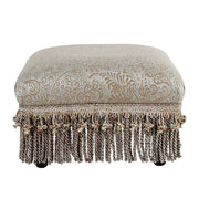 Fiona - Handcrafted Accent Footstool Ottoman - R&R Furniture Gallery (Fountain Valley, CA)