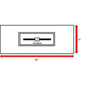 Reinforced - Propane Outdoor Fire Pit Table - R&R Furniture Gallery (Fountain Valley, CA)