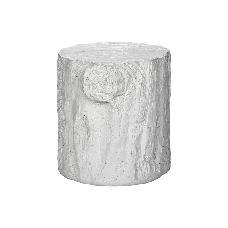 Contemporary round accent table by 8th Street, indoor and outdoor use, featuring a sleek modern design and smooth surface.