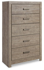 Culverbach - Five Drawer Chest - Gray - R&R Furniture Gallery (Fountain Valley, CA)