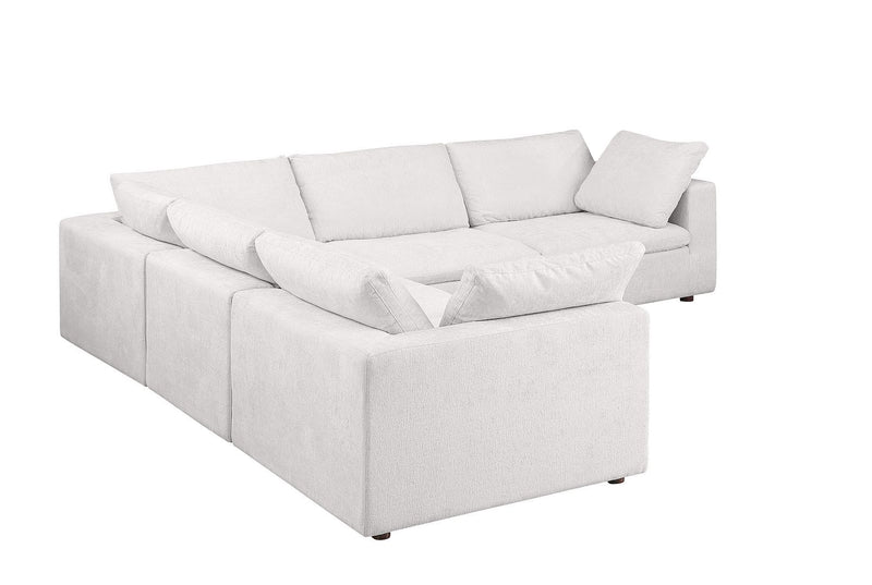1100 - 5-Piece L-Shaped Sectional - Pearl