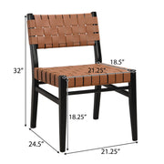 Noble House modern style dining side chair with sleek design, wooden legs, and upholstered seat for contemporary dining rooms.