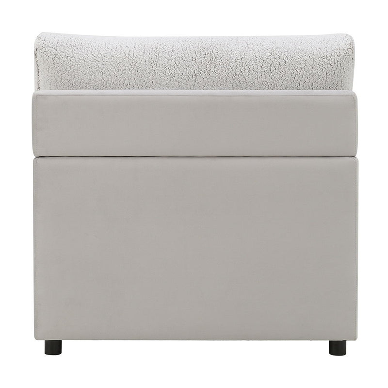 Tarrance - Modular Armless Chair - Gray - R&R Furniture Gallery (Fountain Valley, CA)