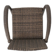 Outdoor Wicker Barstools With Rattan And Iron Frame - R&R Furniture Gallery (Fountain Valley, CA)
