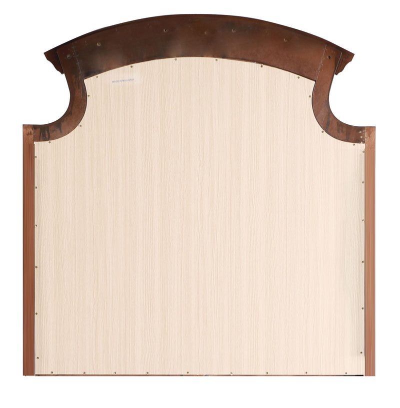 Glory Furniture Summit mirror with a sleek, modern design and a polished frame, ideal for contemporary bedroom or hallway decor.