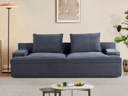 Nimbus - Oversized Full Foam 4 Seater Couch For Living Room Upholstered In Soft, Wide Armrests - R&R Furniture Gallery (Fountain Valley, CA)