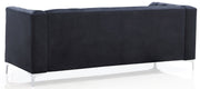 Contemporary Pompano stationary sofa by Glory Furniture with sleek design and plush cushions in a modern living room setting.