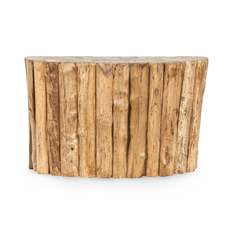 Norwest Petrified - Wood Console Table - Natural - R&R Furniture Gallery (Fountain Valley, CA)