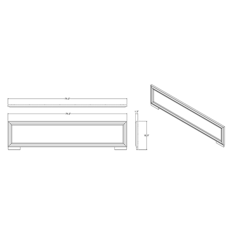 Adelaide - 5 Pieces With LED Set