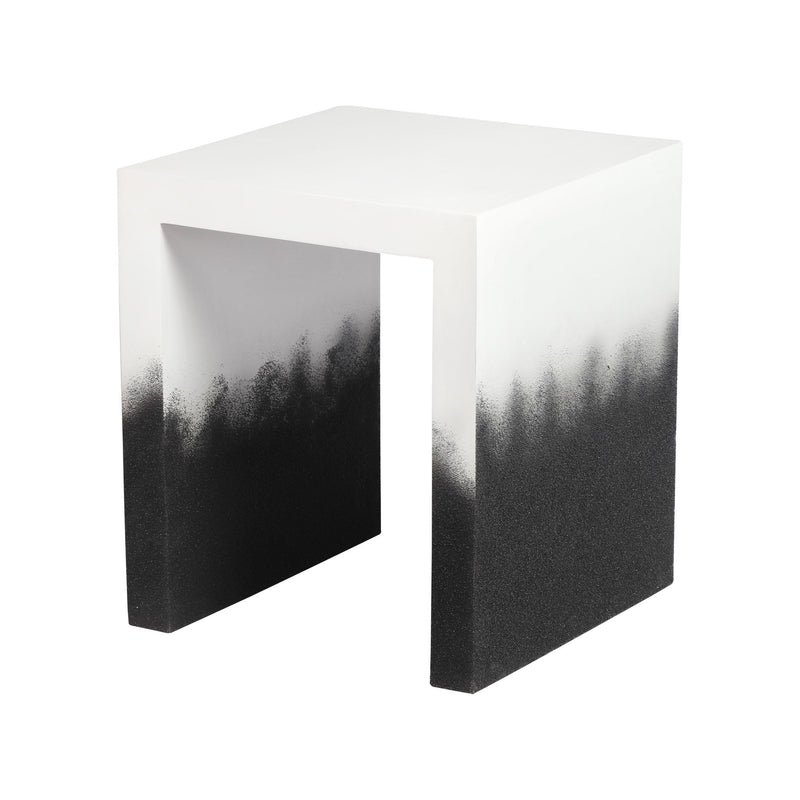 Matra - End Table - Black And White - R&R Furniture Gallery (Fountain Valley, CA)