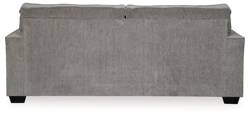 Signature Design by Ashley Altari sleeper sofa with plush fabric and convertible bed in a modern living room setting.