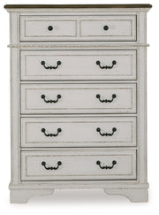 Blendon - Five Drawer Chest - Two-tone - R&R Furniture Gallery (Fountain Valley, CA)