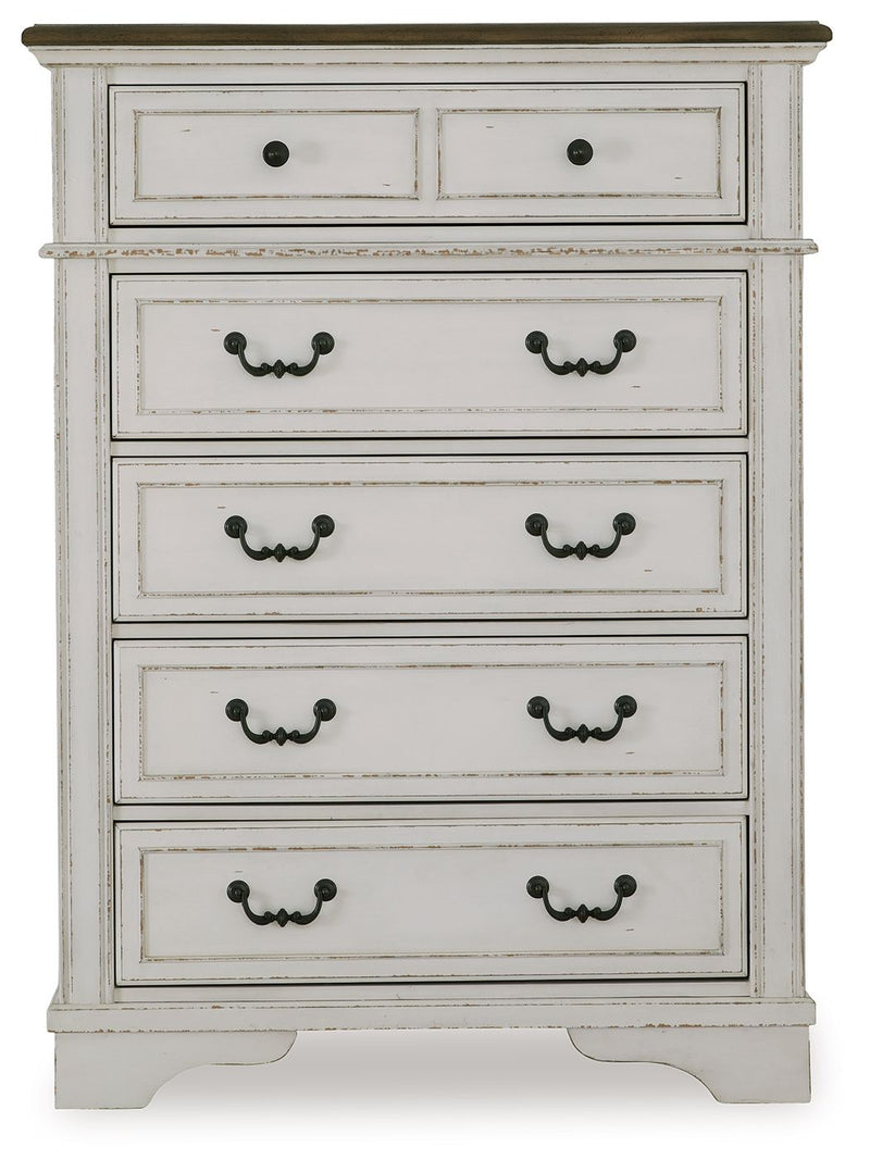 Blendon - Five Drawer Chest - Two-tone - R&R Furniture Gallery (Fountain Valley, CA)