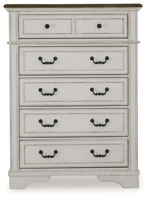 Blendon - Five Drawer Chest - Two-tone - R&R Furniture Gallery (Fountain Valley, CA)
