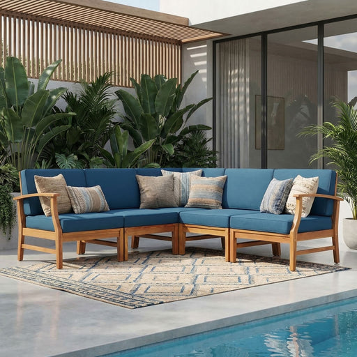 Perla - 5 Pieces Sofa Set - R&R Furniture Gallery (Fountain Valley, CA)