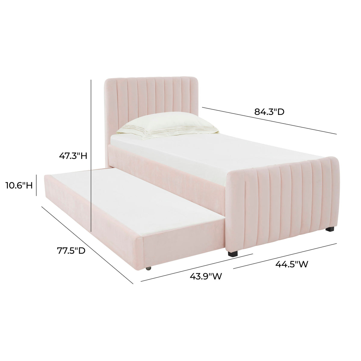 Angela - Trundle - R&R Furniture Gallery (Fountain Valley, CA)
