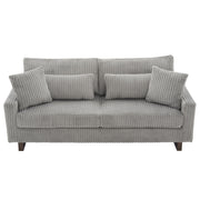 Modern Loveseat Sofa With 4 Pillows - R&R Furniture Gallery (Fountain Valley, CA)
