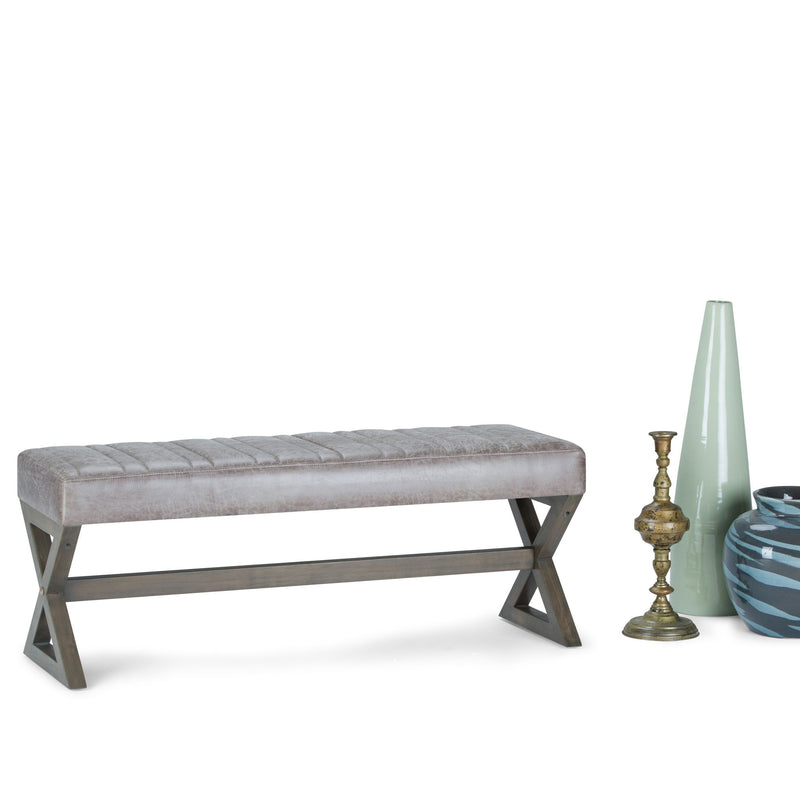 Salinger - Large Upholstered Ottoman Bench - R&R Furniture Gallery (Fountain Valley, CA)