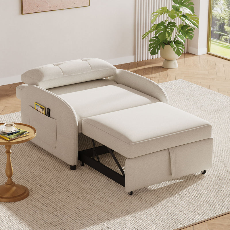 3 In 1 Convertible Sleeper Sofa Bed For Living Room - R&R Furniture Gallery (Fountain Valley, CA)