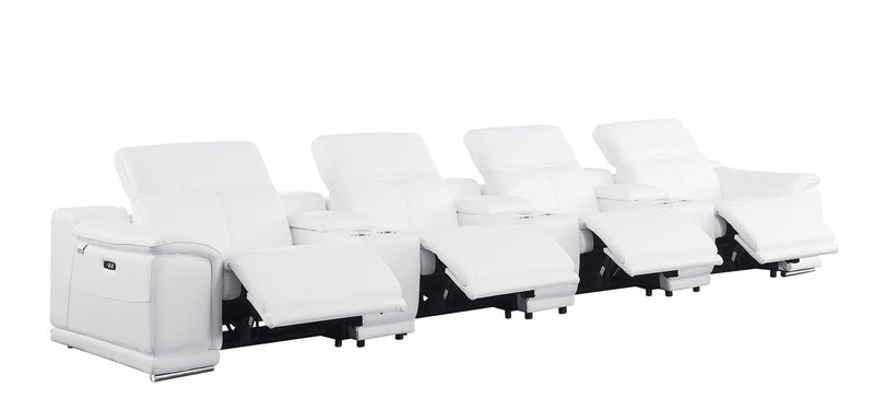 9762 - 7-Piece Modular Power Reclining Sofa With 4 Power Recliners