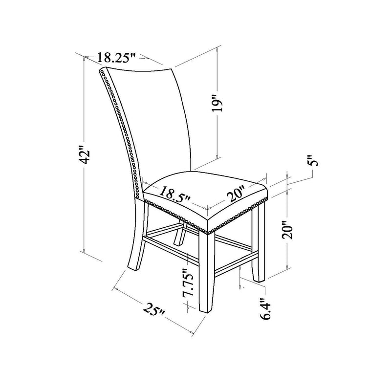 Mikha - Bar Table And Bar Stool - R&R Furniture Gallery (Fountain Valley, CA)