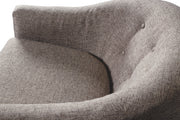Upshur - Swivel Glider Accent Chair - Taupe - R&R Furniture Gallery (Fountain Valley, CA)