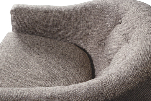 Upshur - Swivel Glider Accent Chair - Taupe - R&R Furniture Gallery (Fountain Valley, CA)