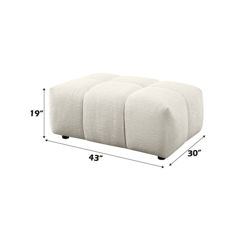 Loanna - Ottoman - R&R Furniture Gallery (Fountain Valley, CA)
