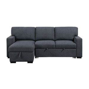 Terrence - Pull Out Sofa Bed - Dark Gray