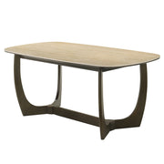 Davita - Dining Table With Ceramic Top - Walnut - R&R Furniture Gallery (Fountain Valley, CA)